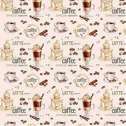 Полотенце 50*60 см вафельное (Кофе Латте, бежевый)