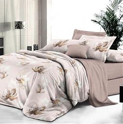 Наволочка 70*70 см, сатин "Престиж", на молнии (Перламутровое сияние (компаньон))