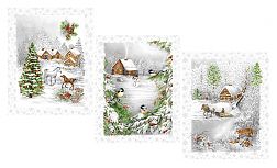 Комплект полотенец 48*60 см, 3 шт., рогожка (Студеная пора) Комплект полотенец 48*60 см, 3 шт., рогожка (Студеная пора)