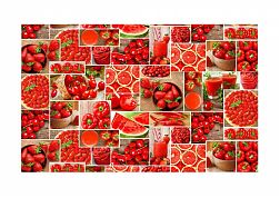 Скатерть 100*150 см, вафельная ткань (Сочное ассорти)