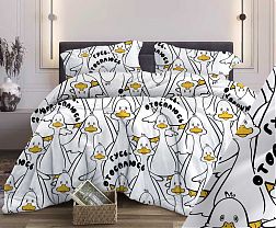 Наволочка 70*70 см, бязь "Комфорт" (Гусь отосплюсь)