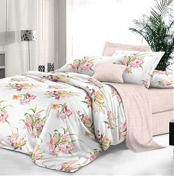 Простыня 1,5-спальная, сатин "Престиж" (Амелия (компаньон))