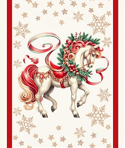 Полотенце 50*60 см вафельное (Сказочный конь) Полотенце 50*60 см вафельное (Сказочный конь)